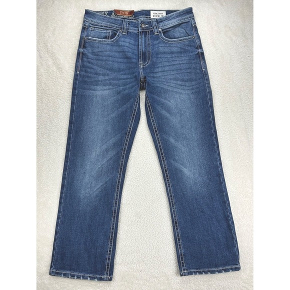 T.K. Axel Other - T.K. Axel Slim Boot Cut Stretch Blue Denim Jeans Mens 32x30 NEW